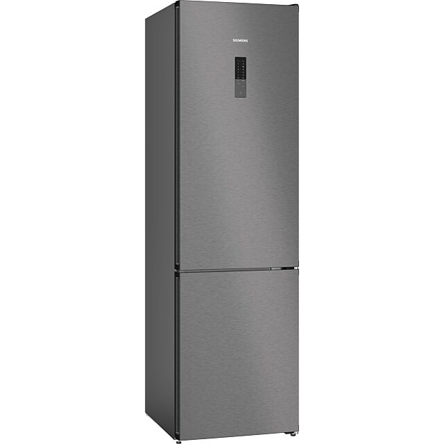 Siemens KG39NXXBF 203x60 noFrost fridge freezer, in-door electronic, hyperFresh, bottle rack, integr