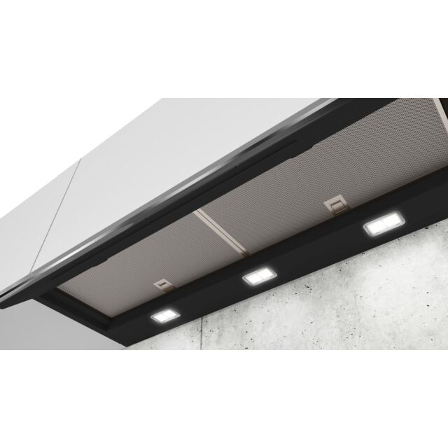 Siemens LJ97BAM60B 90cm, Flush Integrated design with fold out glass panel, storage champion - 10kg 