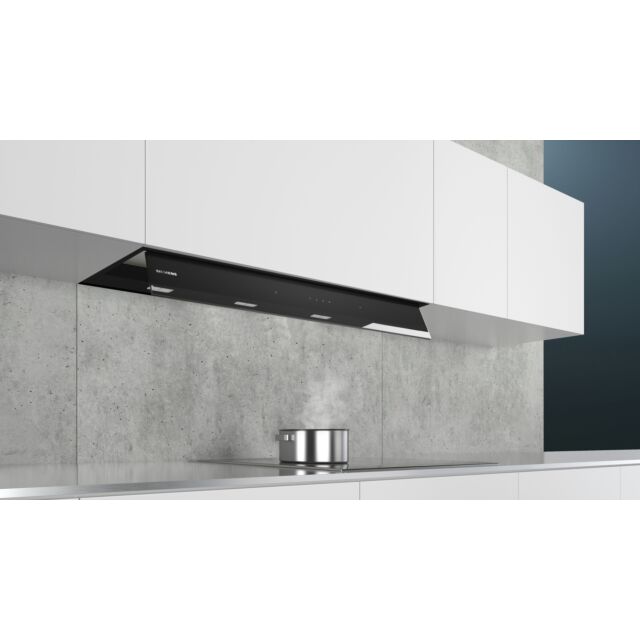 Siemens LJ97BAM60B 90cm, Flush Integrated design with fold out glass panel, storage champion - 10kg 