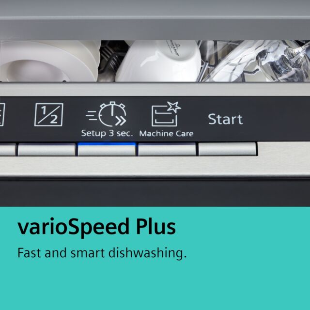 Siemens SN23HW00MG 6 programmes, varioFlex baskets, varioDrawer, 5 options, 44dB, 9.5L, 14 place set