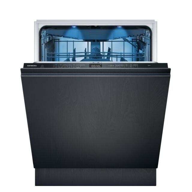 Siemens SN95EX12CG autoOpen Dry, 8 programmes, flexComfort baskets, varioDrawer, Blue sideLight, Blu