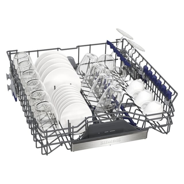 Siemens SN95EX12CG autoOpen Dry, 8 programmes, flexComfort baskets, varioDrawer, Blue sideLight, Blu