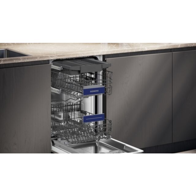 Siemens SR93EX25MG Slimline, autoOpen Dry, 6 programmes, varioFlex baskets, varioDrawer, 5 options, 