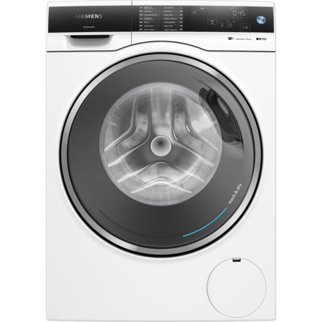 Siemens WD4HU541GB 10kg/ 6kg, 1400rpm, Home Connect, myTime, Drum Clean, Memory, Direct Select Displ