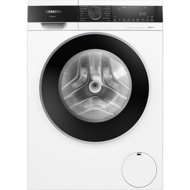 Siemens WG46G2Z1GB 9kg, 1600rpm, steam smartFinish, stainRemoval, iQdrive, varioSpeed, LED display, 