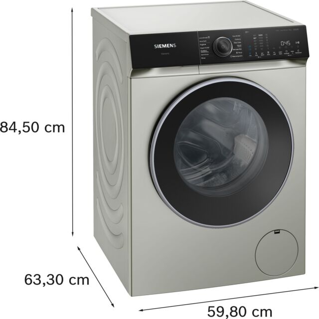 Siemens WG46H2AXGB Capacity 9kg, 1600rpm, intelligent dosing, Detergent scan, stainRemoval, iQdrive,
