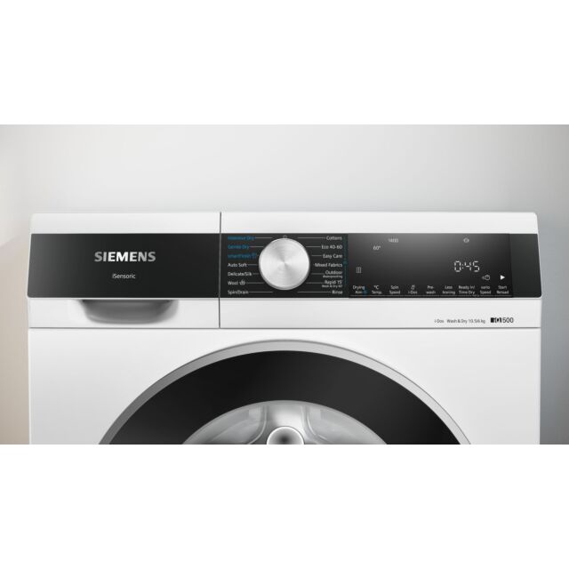 Siemens WN54G1A1GB Iq500, Washer Dryer, 10.5/6 Kg, 1400 Rpm