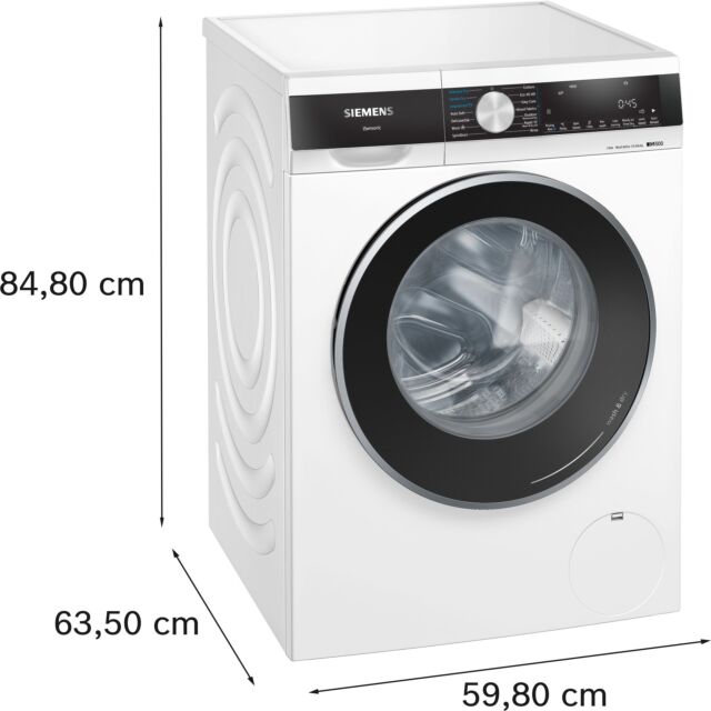 Siemens WN54G1A1GB Iq500, Washer Dryer, 10.5/6 Kg, 1400 Rpm