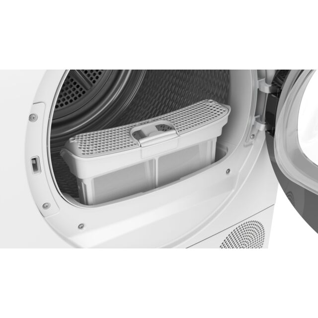 Siemens WQ46H2D9GB Capacity 9kg, Heat Pump dryer, sensor technology, varioSpeed, Home Connect, Chrom