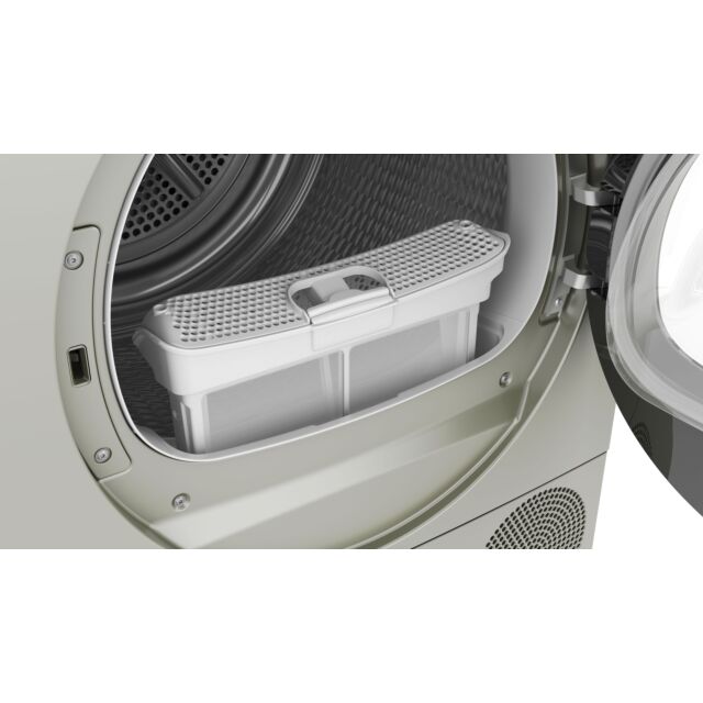 Siemens WQ46H2DXGB Capacity 9kg, Heat Pump dryer, sensor technology, varioSpeed, Home Connect, Chrom