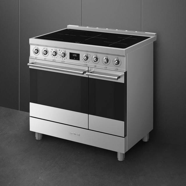 Smeg C92IPX2 85.3cm Electric Double Oven & Induction Hob