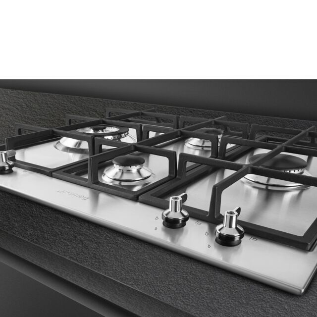 Smeg PX364L 60cm Classic Gas Hob Stainless Steel