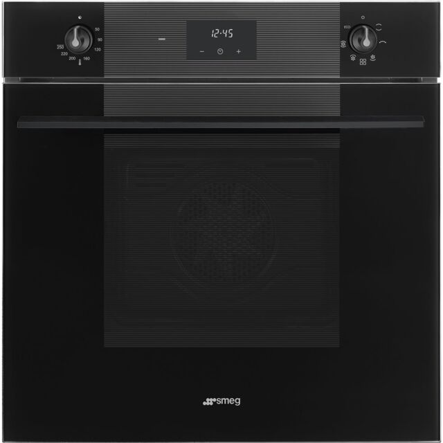 Smeg SF6100VB3 60cm Linea Multifunction Single Oven Black