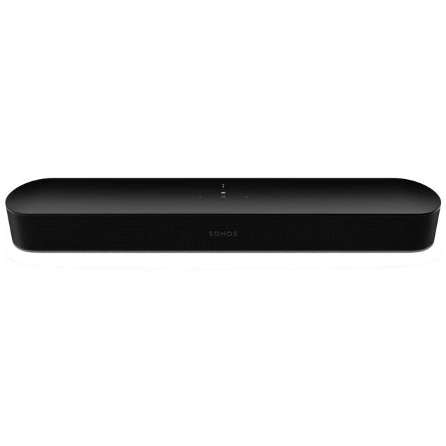 Beam (Gen 2) Compact Smart Soundbar with Dolby Atmos & Voice Control - Black