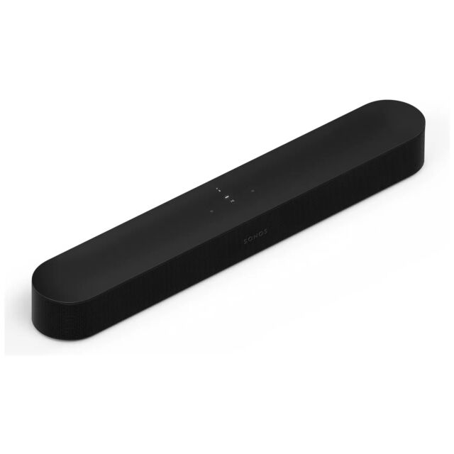 Beam (Gen 2) Compact Smart Soundbar with Dolby Atmos & Voice Control - Black