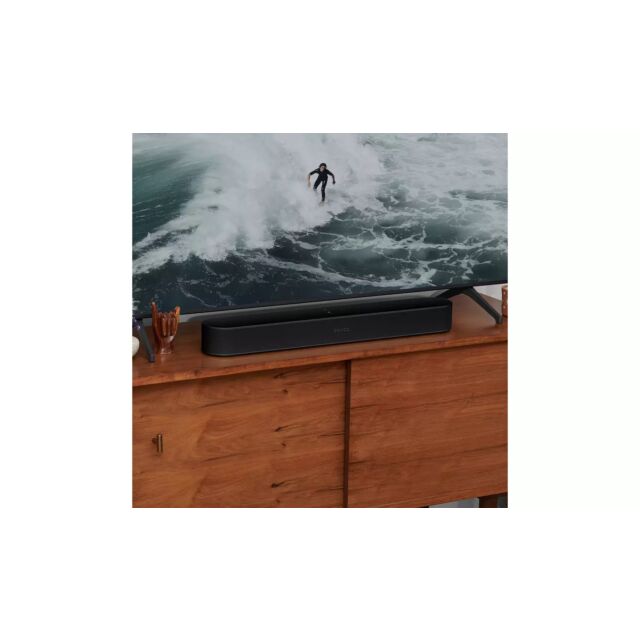Beam (Gen 2) Compact Smart Soundbar with Dolby Atmos & Voice Control - Black