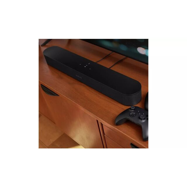 Beam (Gen 2) Compact Smart Soundbar with Dolby Atmos & Voice Control - Black