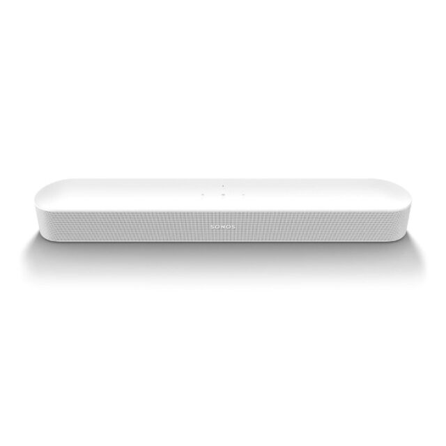 Beam (Gen 2) Compact Smart Soundbar with Dolby Atmos & Voice Control - White