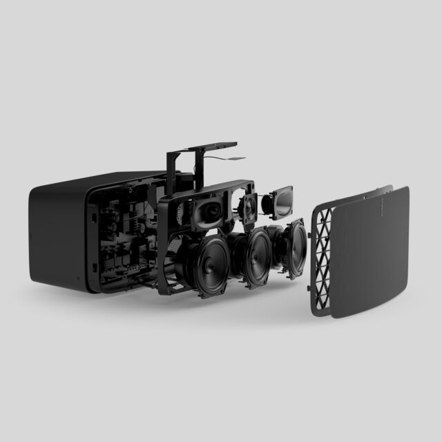 Sonos FIVE1UK1BLK Powerful Wireless Speaker