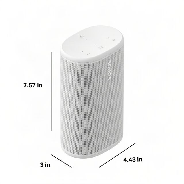 Sonos PLAYPR21 Sonos Play White Portable Wi-Fi & Bluetooth Smart Speaker