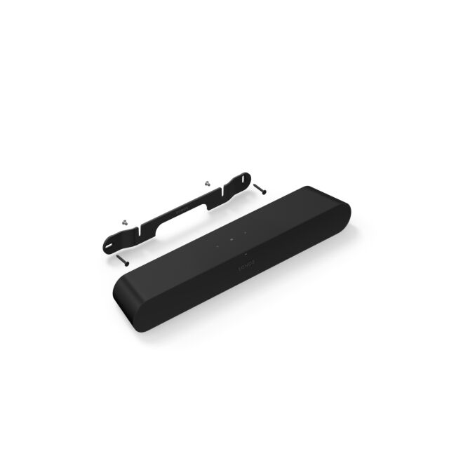 Sonos RAYWMWW1BLK Ray Speaker Mount Wall Metal Black
