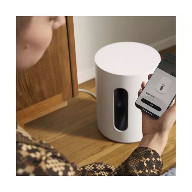 Sonos SUB MINI WHITE Compact Subwoofer 