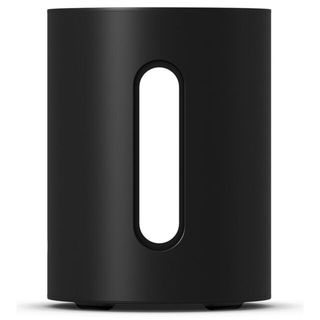 Sonos SUB MINI BLACK Compact Subwoofer 