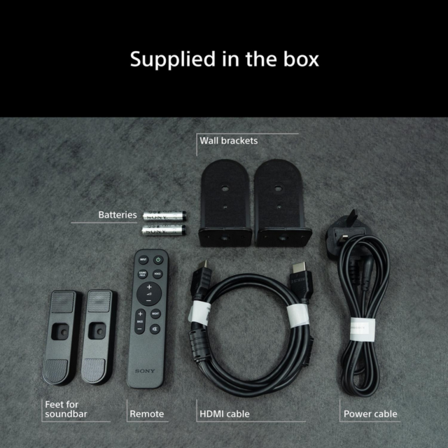 Sony HTA7100KIT.CEK 5.1.2ch Dolby Atmos Soundbar Set