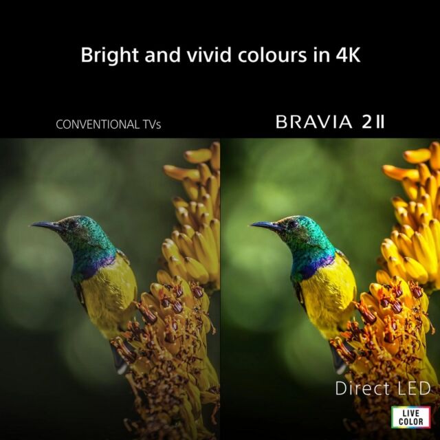 Sony K50S25M2PB.UKA 50inch 4K BRAVIA 2 II Direct LED Google TV