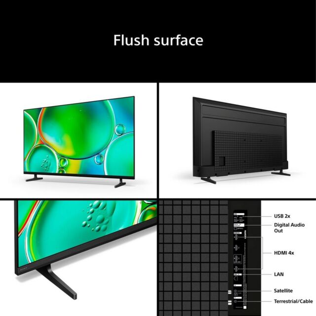 Sony K75S25M2PB.UKA 75inch 4K BRAVIA 2 II Direct LED Google TV