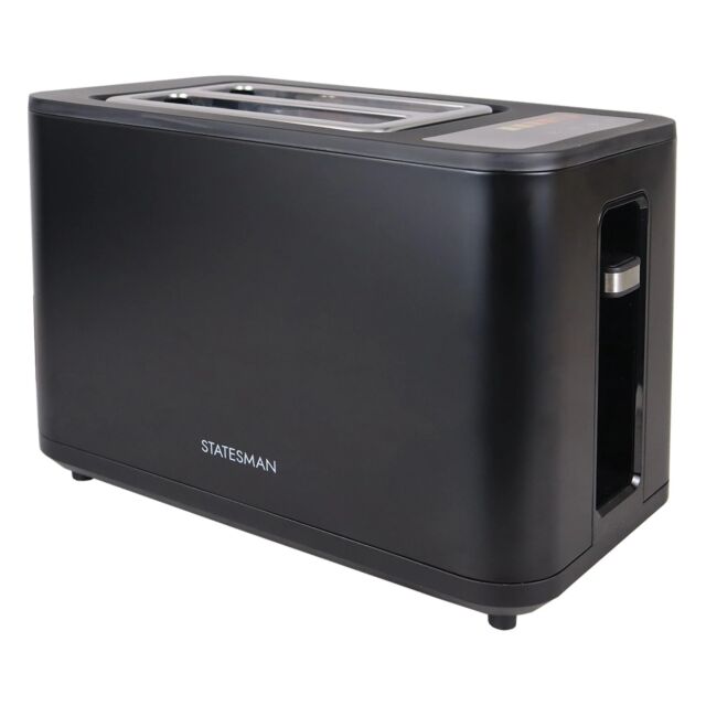Statesman SKT02918B 2 Slice Digital Toaster Black