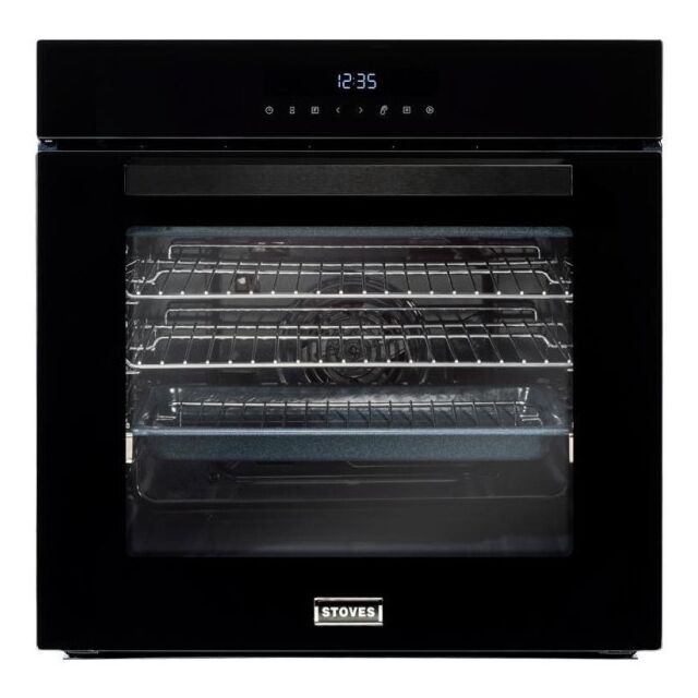 Stoves 444410037  SEB602PY 59.5cm Built In Electric Single Oven - Black