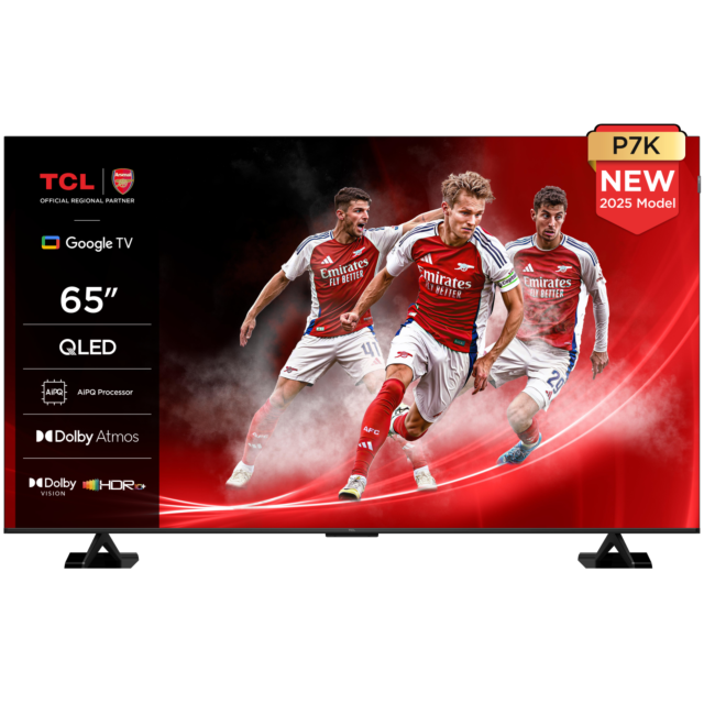 TCL 65P7K-UK 65inch 4K QLED Direct LED HDR Google TV
