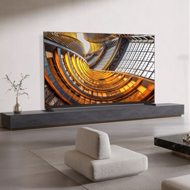 TCL 75X11L-UK 75inch 4K Ultra HD SQD MINI LED Google TV - Black