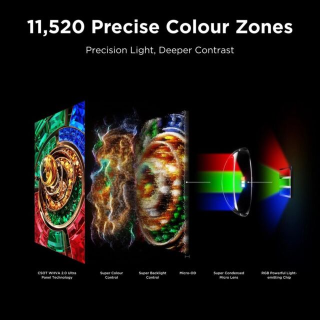 TCL 98RM9L-UK 98inch 4K Ultra HD RGB MINI LED Google TV