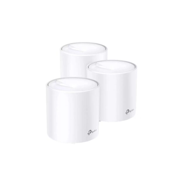 TP-LINK DECO X20(3-PACK) Ax1800 Whole-Home Mesh Wi-Fi 6 System, 3 Pack