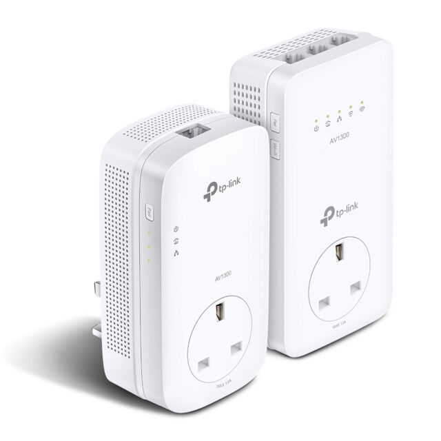 TP-LINK TLWPA8631PK Tp-Link Av1300 Gigabit Passthrough Powerline Ac Wi-Fi