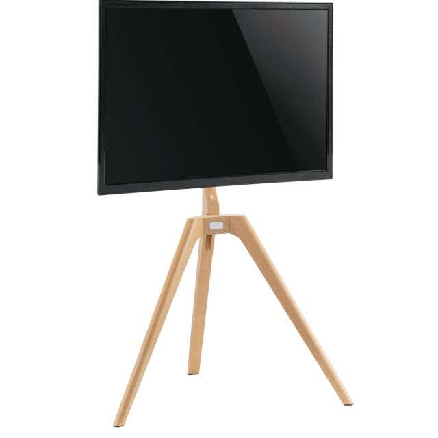 TTAP TRIPOD-LIGHT Light wood Tripod Stand, Solid wood, Swivel, Height Adjustable, Cable Management, 