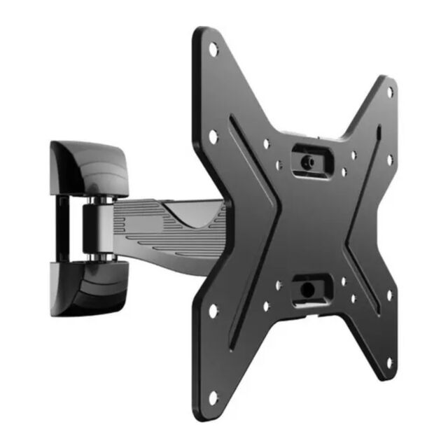 TTAP TTD202SA Single Arm, Tilt 10°, Swivels 90°, Extends 225mm, Weight 25Kg, Up to 43inch 