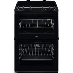 AEG CIX6500ABB 
60cm Induction, Double Oven, Thermaflow® fan operated main oven and conventional top