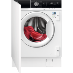 AEG LF7E7431BI Integrated Washing Machine. 7kg wash load, 1400rpm spin speed, 3 digit LED display, 2