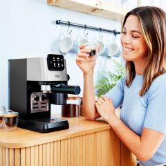 Beko CEP5304X CaffeExperto CEP5302B Manual Espresso with Steam Wand - Black