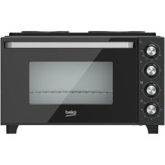 Beko MSH30B Mini Oven + 2 Hobs
