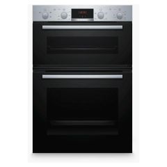 Bosch MHA133BR0B Red display, Main oven 2 functions, EcoClean back. 2nd oven 3 functions