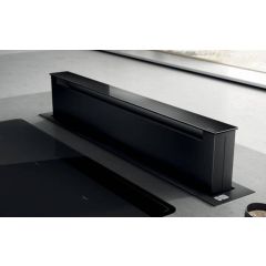 Elica PANDORA-BLK Simple to use mechanical lift action downdraft, comfort silence low noise, can be 
