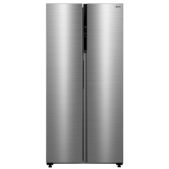 Midea MDRS619FIE46 MIDMDRS619FIE46 83.5cm 80/20 Frost Free Fridge Freezer - Stainless Steel