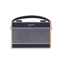 Roberts RAMBLERCLANB Rambler Classic DAB/DAB+/FM RDS full size radio with Bluetooth in Navy Blue - N
