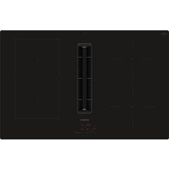 Siemens ED811BS16E 80cm inductionAir venting hob, touchControl, 4 x zones, 1 combiZone + Ventilation