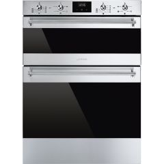 Smeg DUSF6300X Classic Under Counter Double Oven Stainless Steel