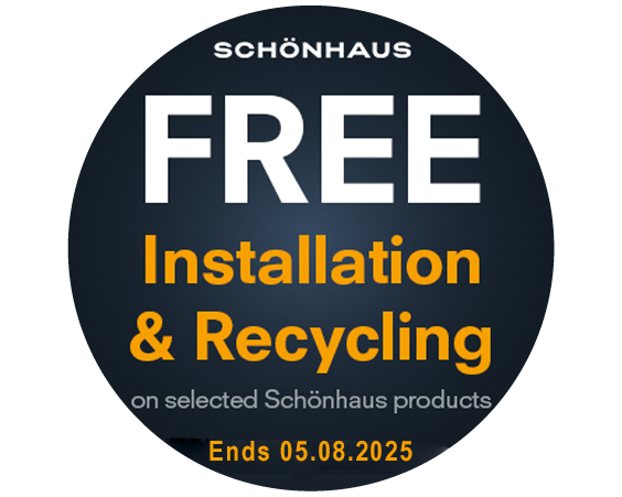Schonhaus Free Installation and REmoval